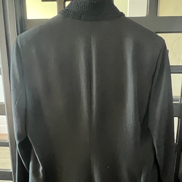 Emporio Armani MR "A" Line Knitted Wool Jacket - Picture 4 of 7